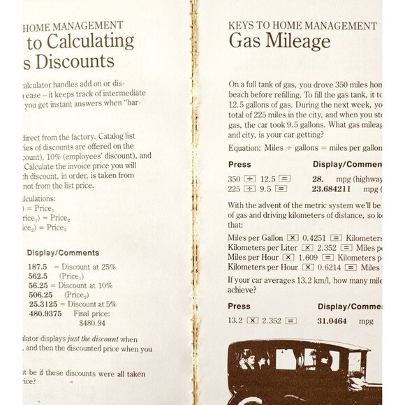 1976 Great International Book On Keys Texas Instruments Calculator 1st Ed PB F7 - Picture 8 of 8